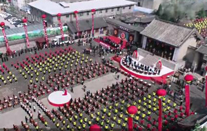 霍州庆"五一"锣鼓艺术系列活动启动