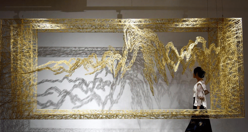 东亚文化之都 中日韩雕塑邀请展开展