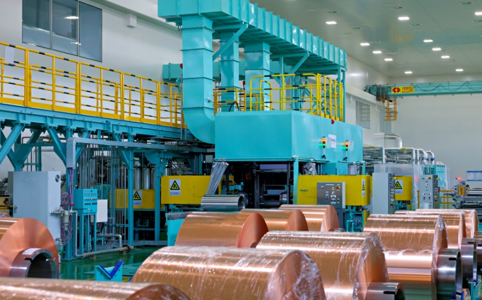 北方铜业生产车间。受访企业供图