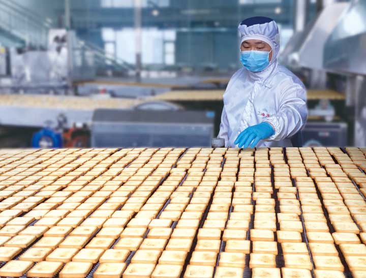 海玉食品生产车间。受访企业供图