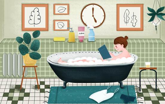 摄图网_400965223_居家泡澡(企业商用)